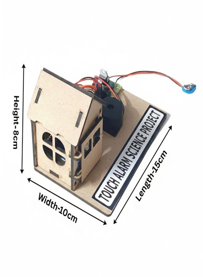 ESPtronics نموذج عملي لجهاز إنذار باب يعمل باللمس ضد السرقة من إي إس بترونيكس مع جرس تنبيه، مشروع علمي في الفيزياء الإلكترونية لطلاب الصفوف من السادس إلى الثاني عشر، مجموعة تجارب تعليمية في مجالات العلوم والتكنولوجيا والهندسة والرياضيات (STEM) لطلاب المدارس والجامعات - Image 2